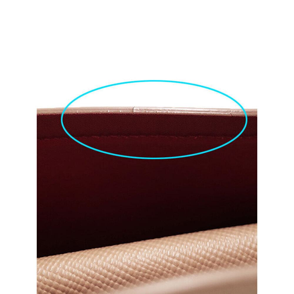 Prada Saffiano Cuir Double Bag Saffiano leather rolled leather handles Pink - Picture 4 of 9